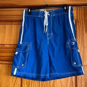 OP Men’s M Swim Trunks Lined Blue